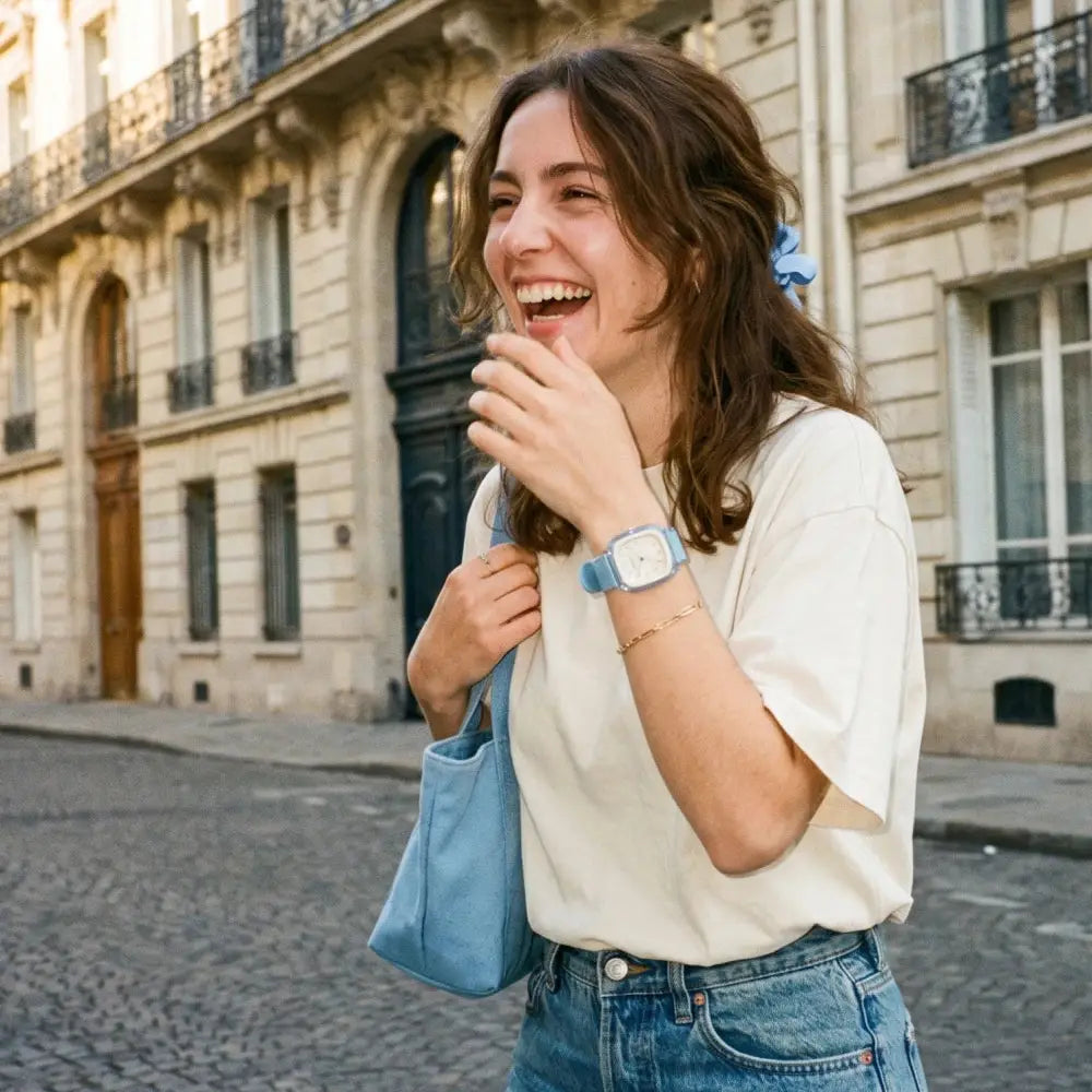 Dimanche Paris Watch Blue